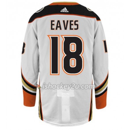 Mænd NHL Anaheim Ducks Trøje PATRICK EAVES 18 Adidas Hvid Authentic